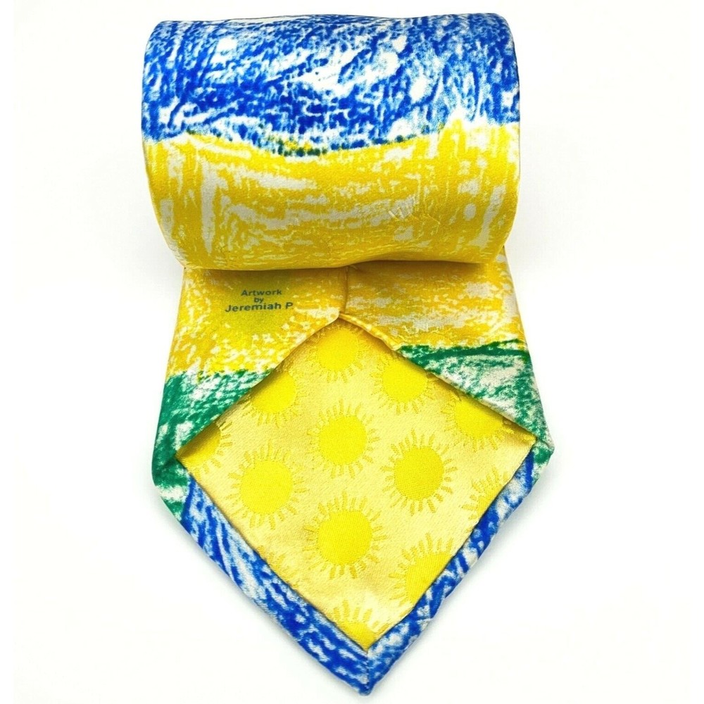 Tender Loving Care Children of Bellevue Artwork By Jeremiah P. Colorful Necktie - Picture 5 of 10